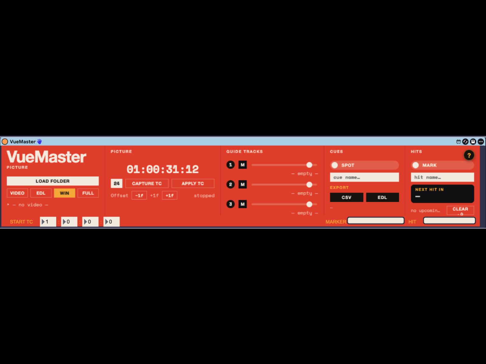 VueMaster device